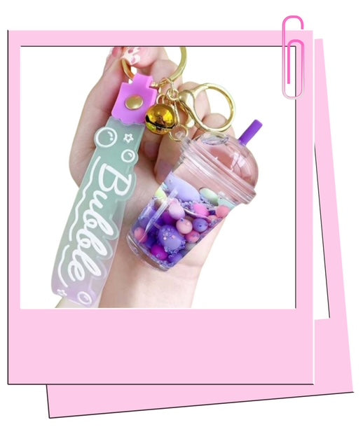 Bubble Tea Keyring