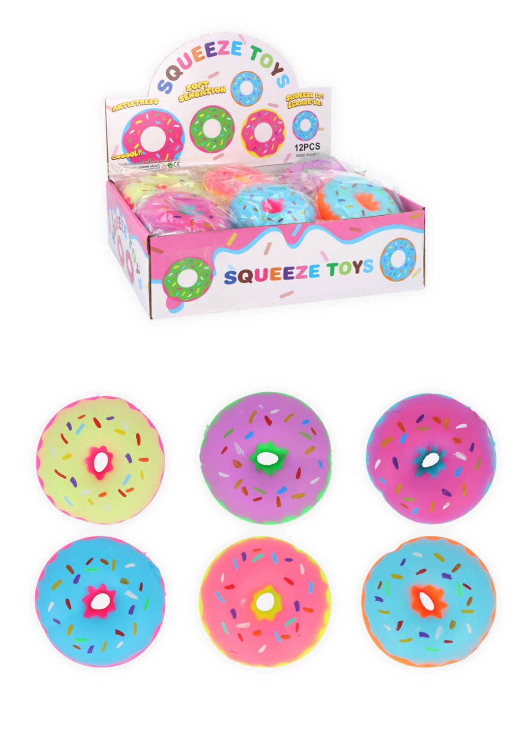 Doughnut Squeeze Toy