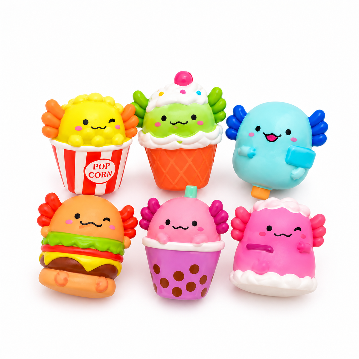 Axolotl Food Squishy – Mystery Design