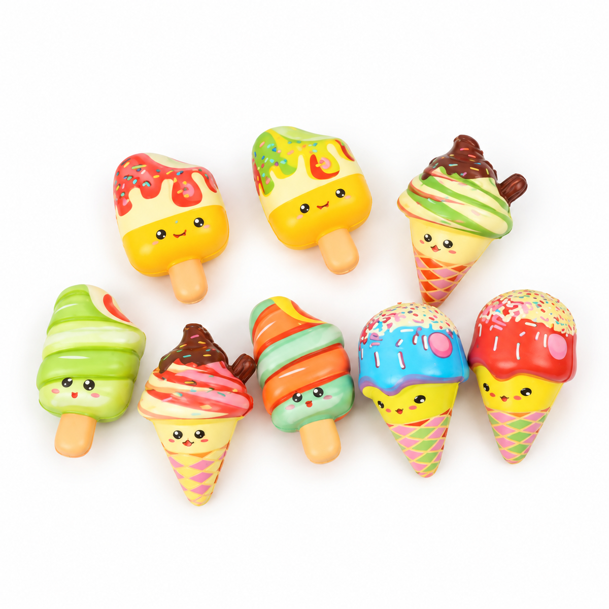 Ice Cream Squishy Toy – 1 Random Design