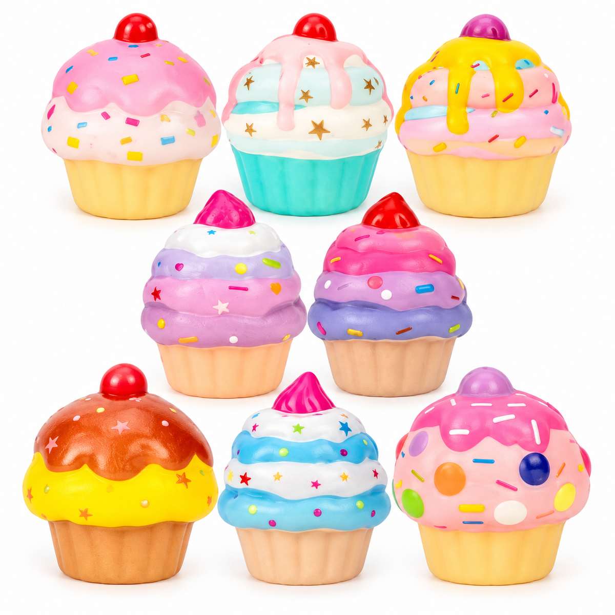 Cake Squishy Toy – 1 Random Design