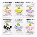 Worm Pocket Hug – Cute Colourful Mini Keepsake