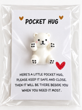 Polar Bear Pocket Hug – Sweet Mini Keepsake Gift