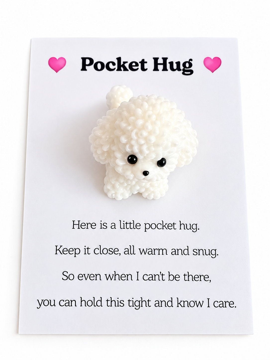Puppy Pocket Hug – Cute Dog Lover Keepsake Gift