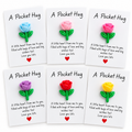 Flower Pocket Hug – Bright Floral Keepsake