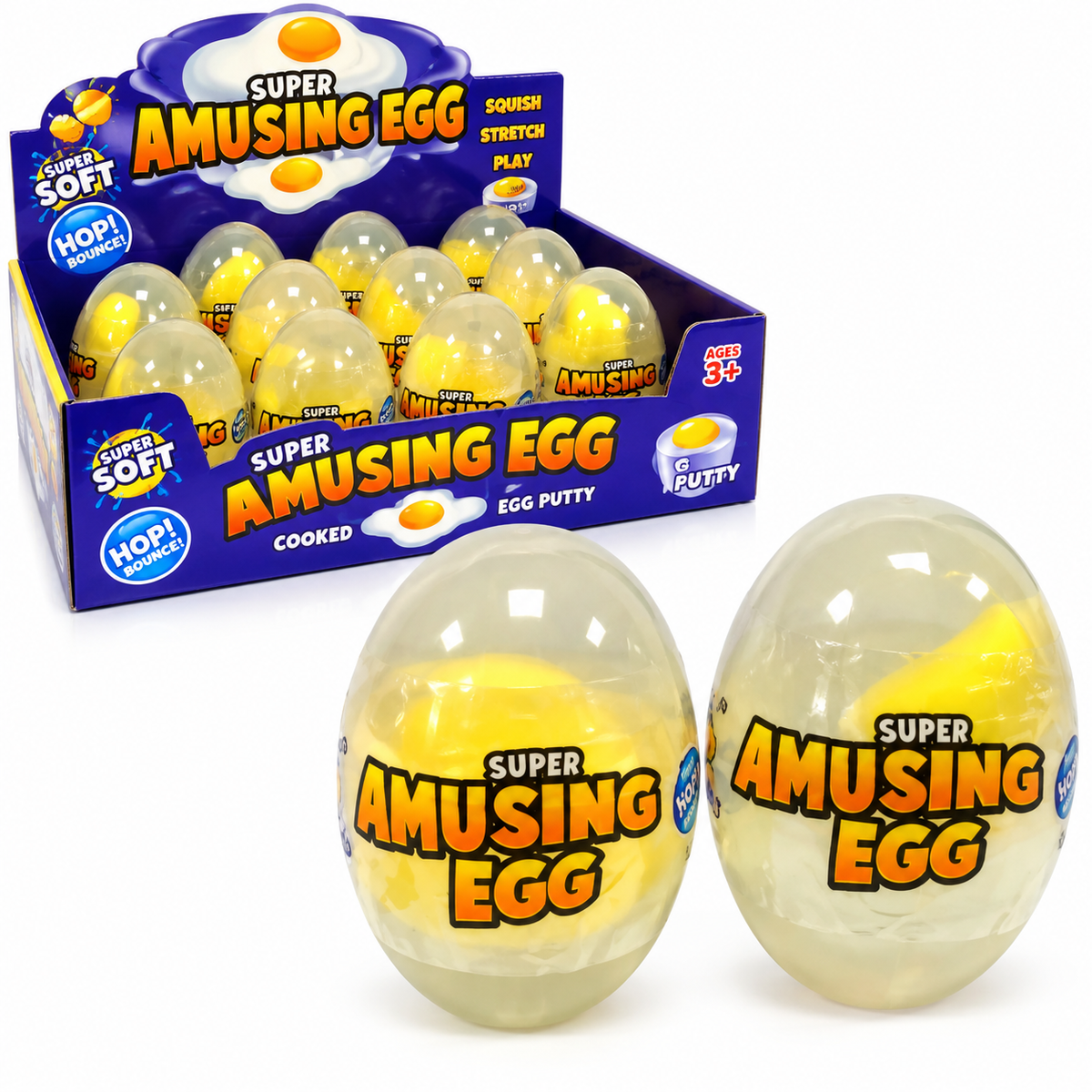 Amusing Egg Putty – Fun Egg Sensory Fidget Toy