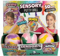 Butter Putty Ball Assorted Slime Tastic foam bead filled colourful squishy sensory fidget toy