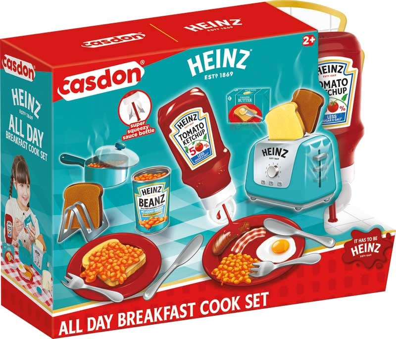 Casdon Heinz All-Day Breakfast Cook Set – Pretend Kitchen Toy