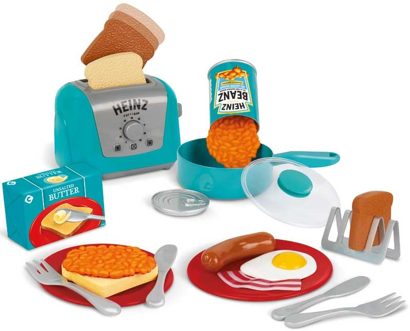 Casdon Heinz All-Day Breakfast Cook Set pretend play kitchen toy – additional product view