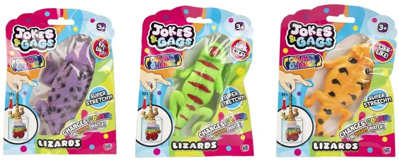 Colour Change Lizards Assorted