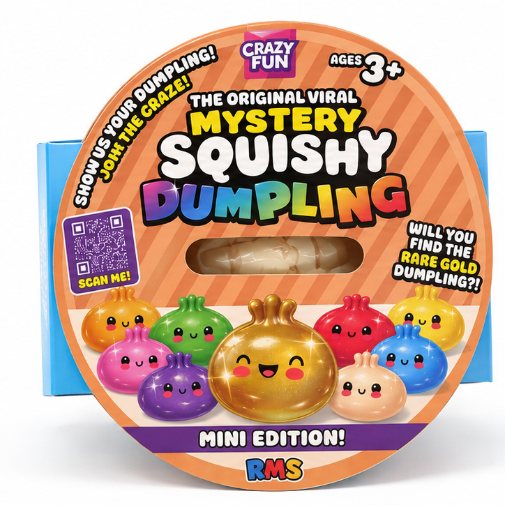 Crazy Fun Mystery Squishy Dumpling Mini Edition