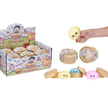 Kawaii Squeezy Dumpling Mystery Squishy 8.5cm – 3 to Collect