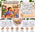 Girl Moments Vol. 2 promotional image with illustrative mockups