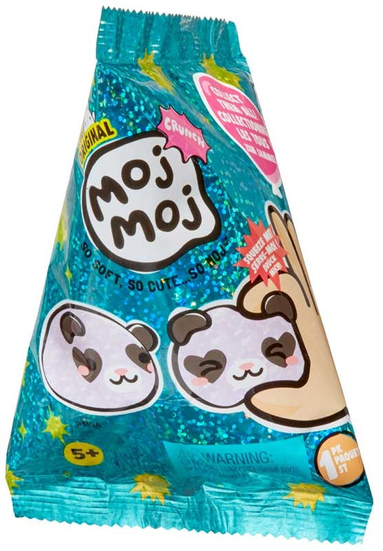 Moj Moj Crunch Series 1 assorted surprise squishy sensory toys in collectible mystery packaging