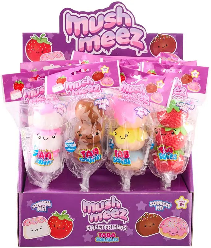 MushMeez Sweet Friends Taba Squishy – Assorted | 1 Supplied