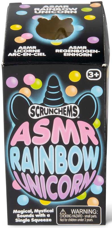 Scrunchems ASMR Rainbow Unicorn – Sensory Squishy Fidget Toy