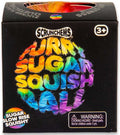 Scrunchems Furry Sugar Squish Ball fluffy rainbow sensory fidget ball