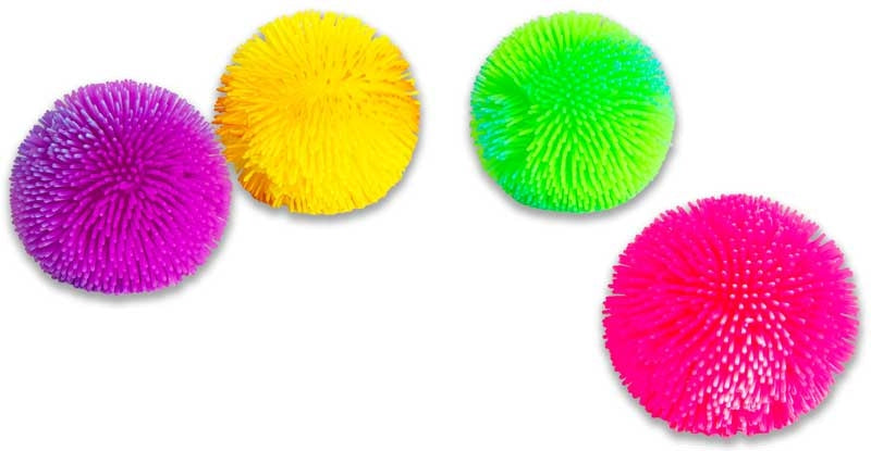 Scrunchems Ombre Puffer squeeze ball colourful 6cm sensory fidget toy