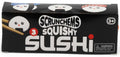 Scrunchems Squishy Sushi - 3 piece kawaii sushi sensory fidget toy set