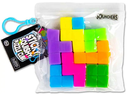 SCRUNCHEMS STICKY SQUISHY PUZZLE CUBE