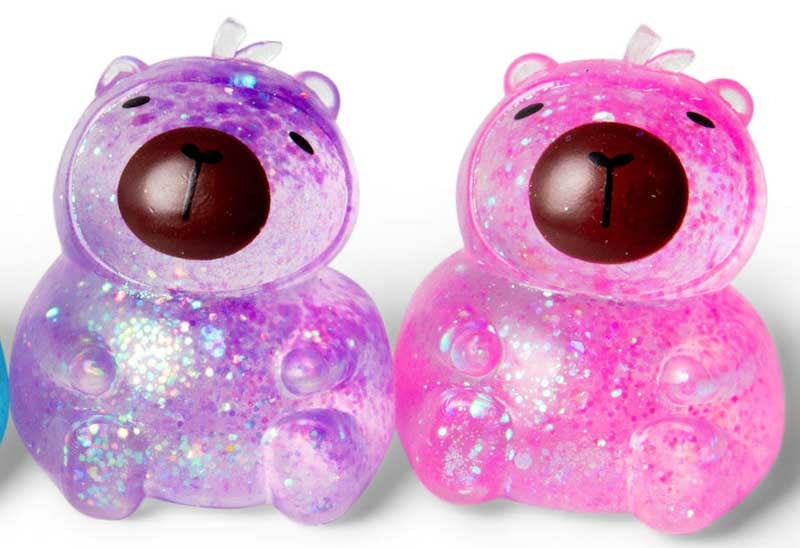 Scrunchems Sugar Capybara Assorted – Glittery Squishy Sensory Toy