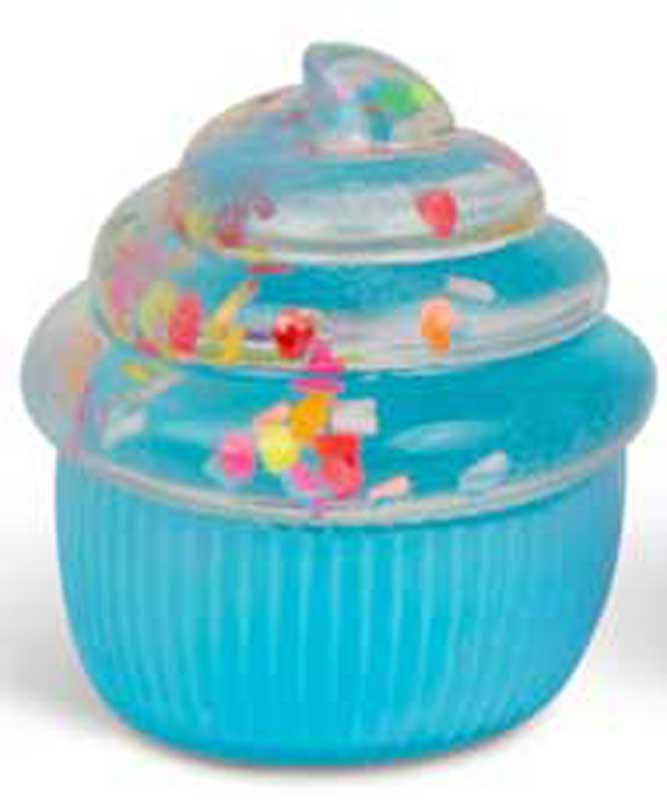 Scrunchems Sugar Cupcake Squishy assorted - cute sweet treat styled fidget toy