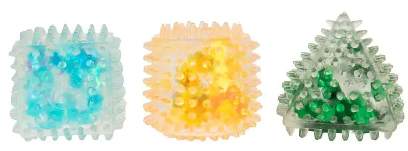 Sensory Shapes 3 Pack – soft squishy tactile toys for colour and shape exploration