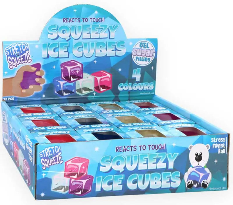 Squeeze Cube Ice With Sugar 5Cm X 5Cm Assorted