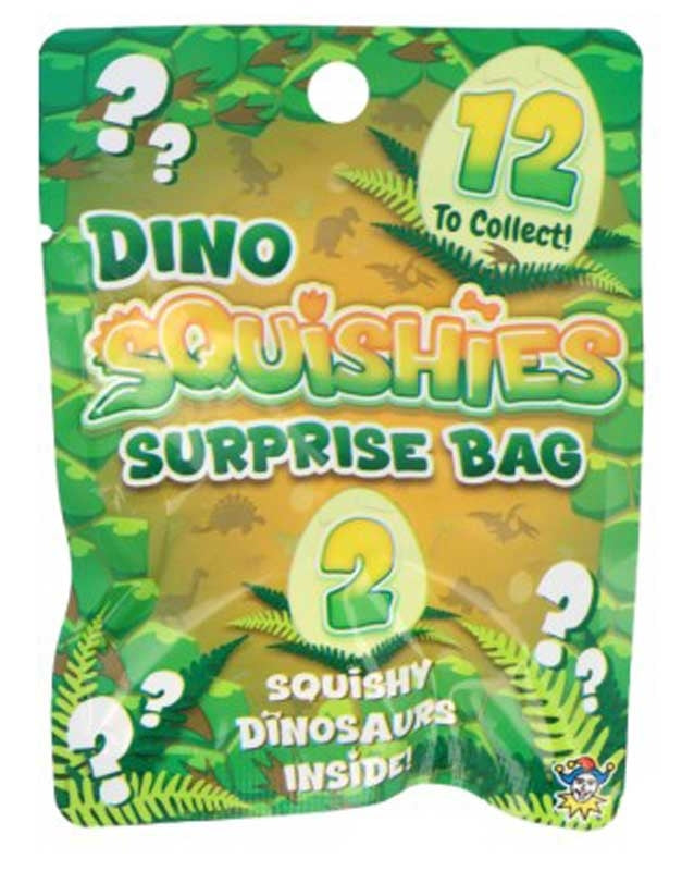 Squishy Dinosaur Surprise 2 Pce Assorted