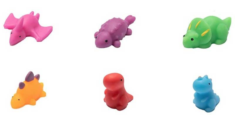 Squishy Dinosaur Surprise 2 Pce Assorted