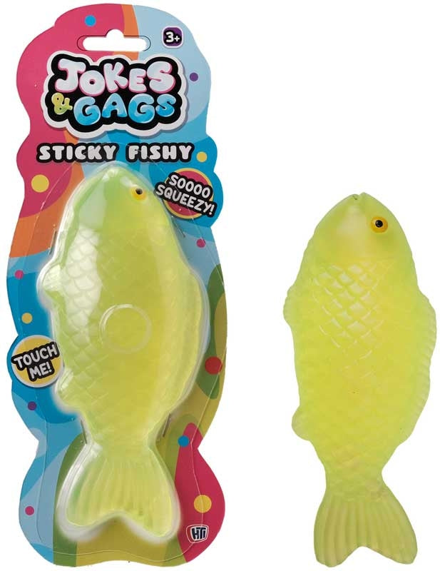 Sticky Icky Fishy Assorted novelty fish toy additional product photo 3