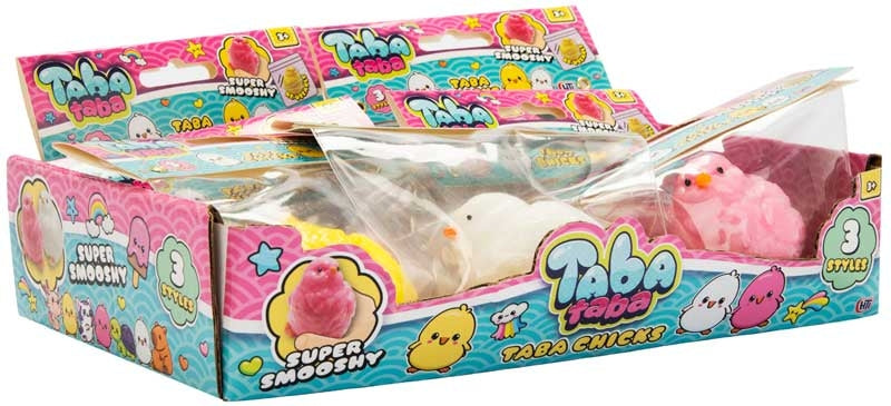 Taba Chicks assorted colourful soft squishy sensory toys - main product photo