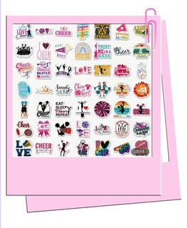 Cheer stickers B
