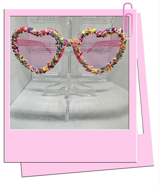 Pink sunglasses