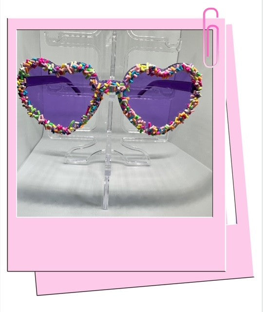 Purple sunglasses