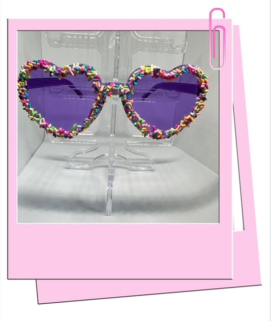 Purple sunglasses