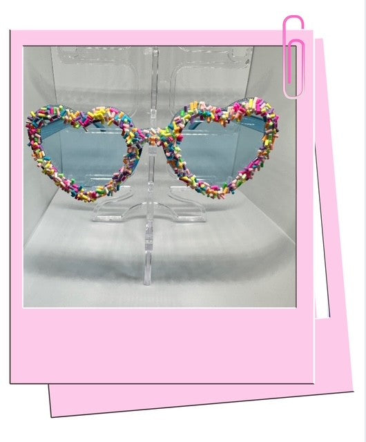 Light blue sunglasses