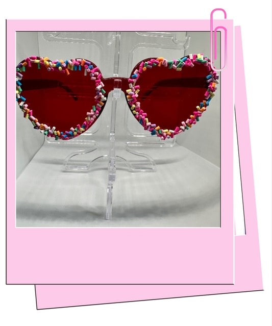 Red sunglasses