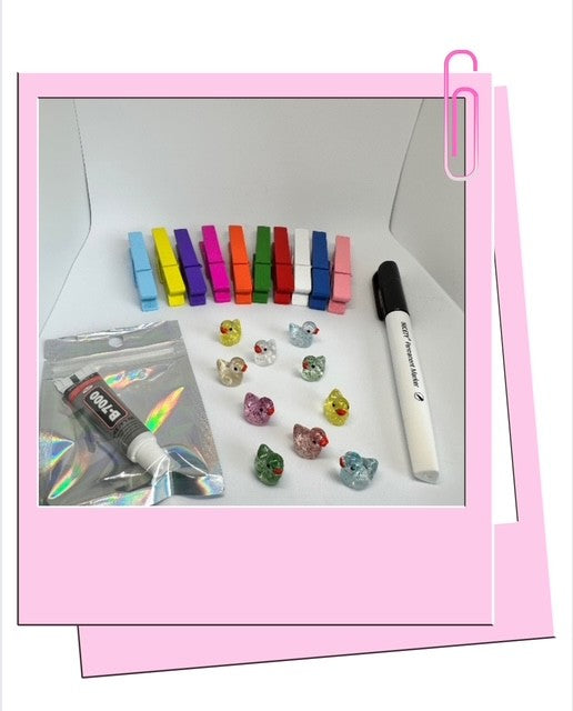 Glitter Peg Kit (10)
