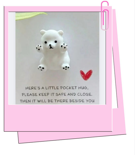 Polar Bear Pocket Hug