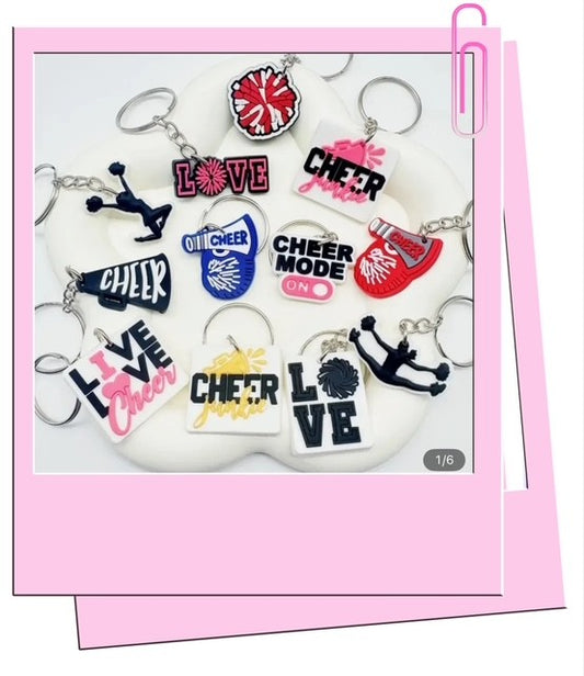 Cheer Keyring