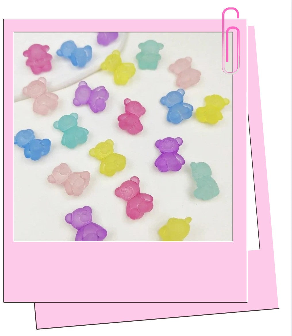 Colourful bears