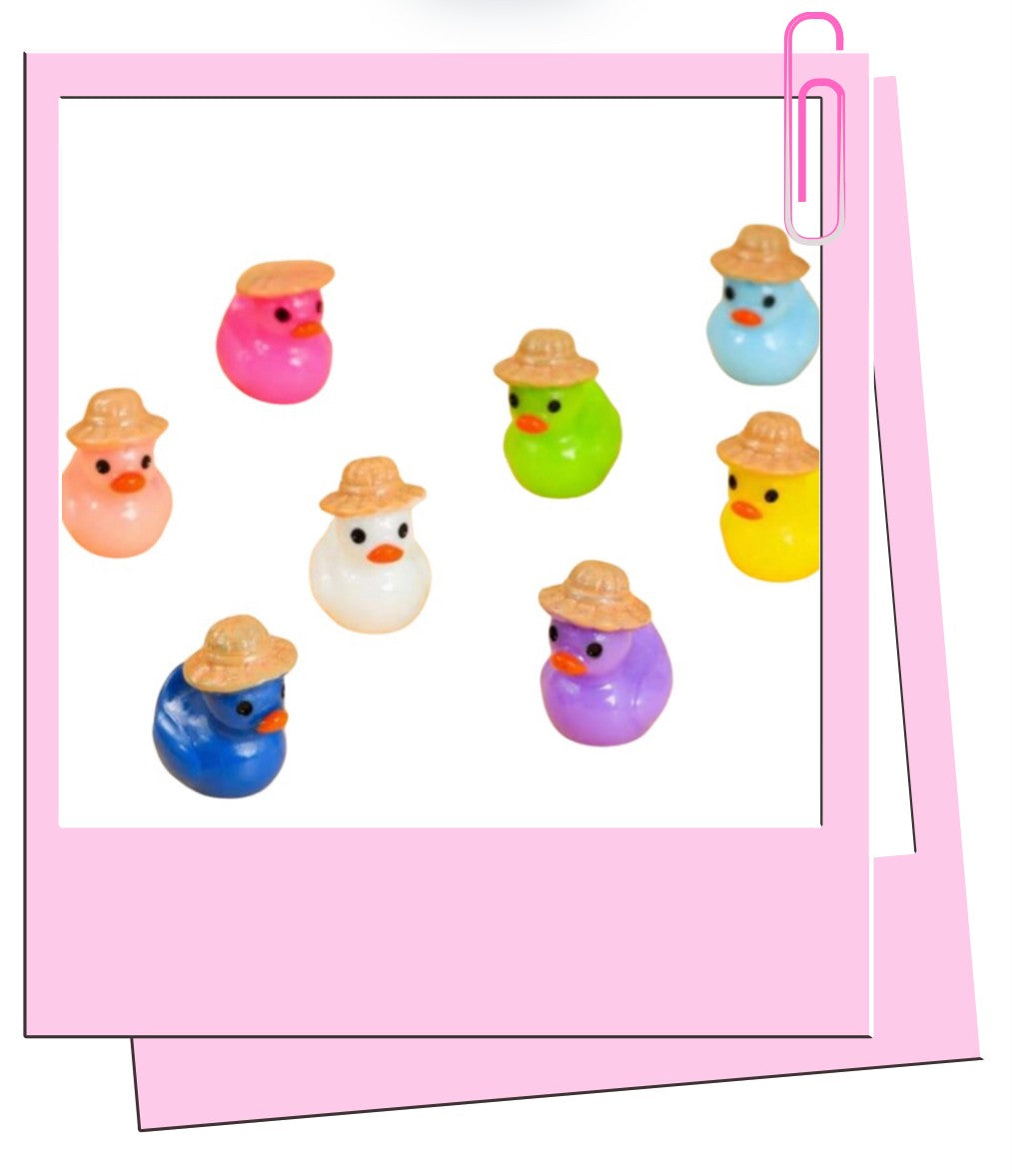 Straw hat ducks
