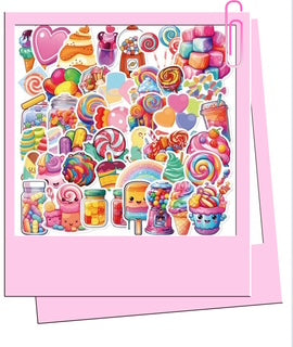 Rainbow Candy stickers
