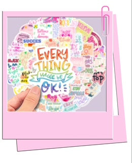 Motivational stickers