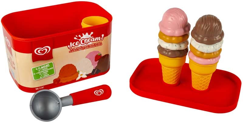 Walls Toy Ice Cream Scoop Playset