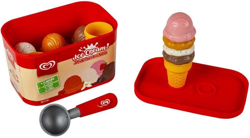 Walls Toy Ice Cream Scoop Playset