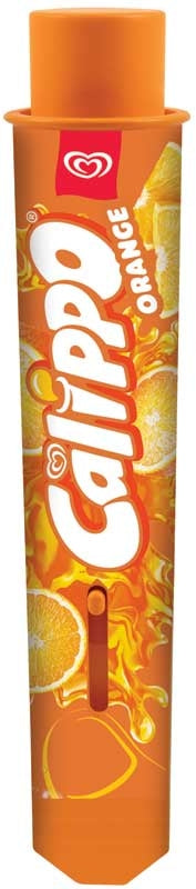 Wall's Calippo Orange pretend toy ice lolly – reusable children's role-play frozen treat